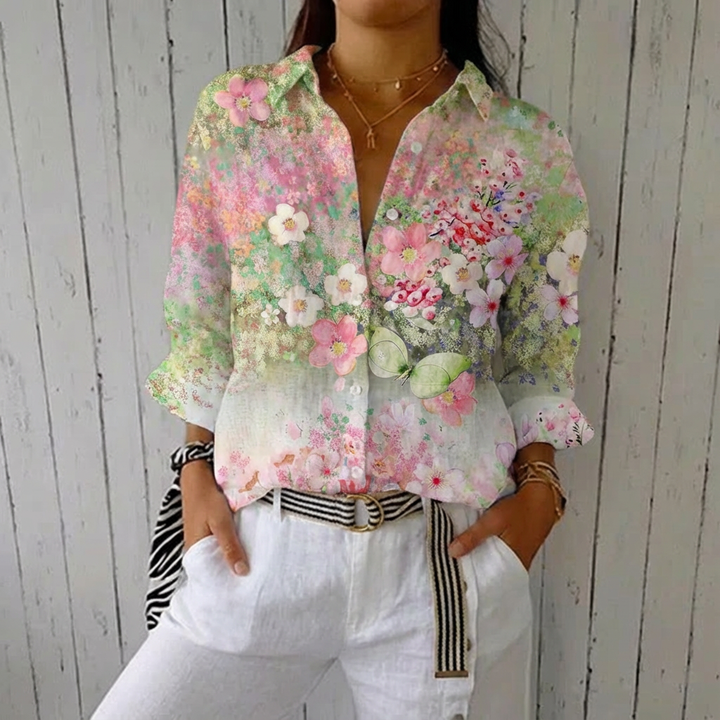 Leura™ - Floral Boho Blouse