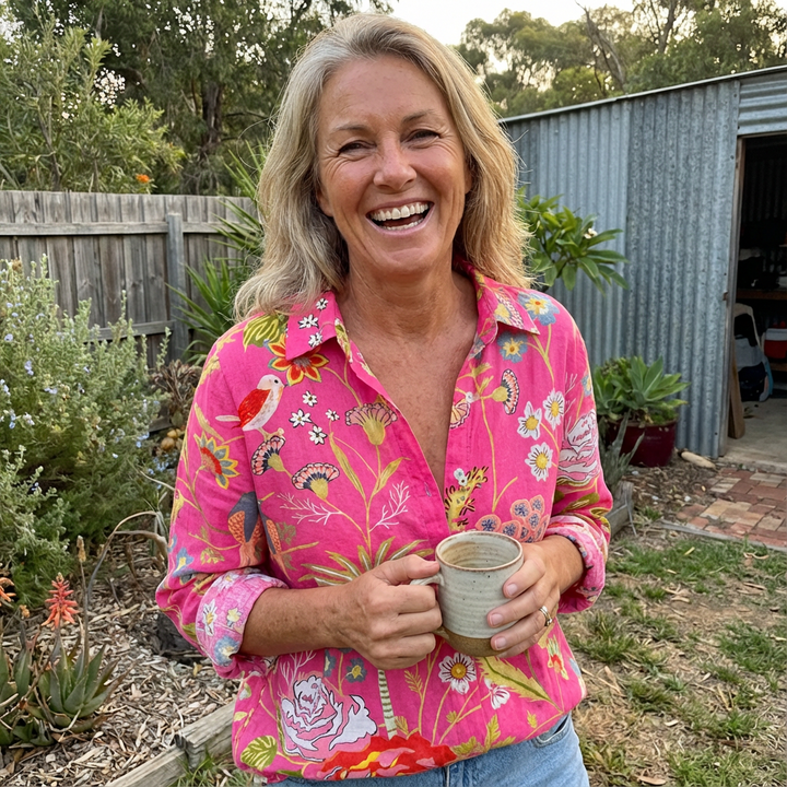 Floriana™ | Tropical Blossom Blouse